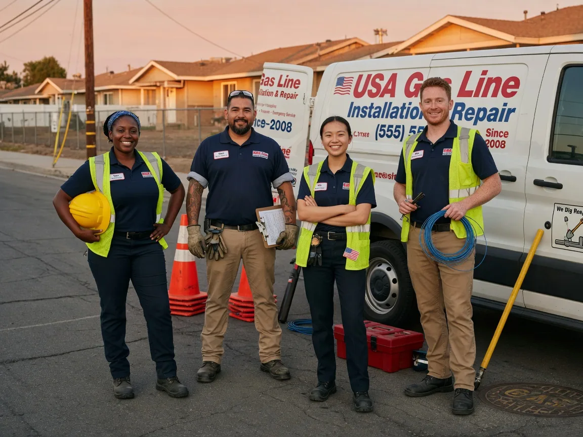 Gas Line Installation company in Mount Pleasant, UT